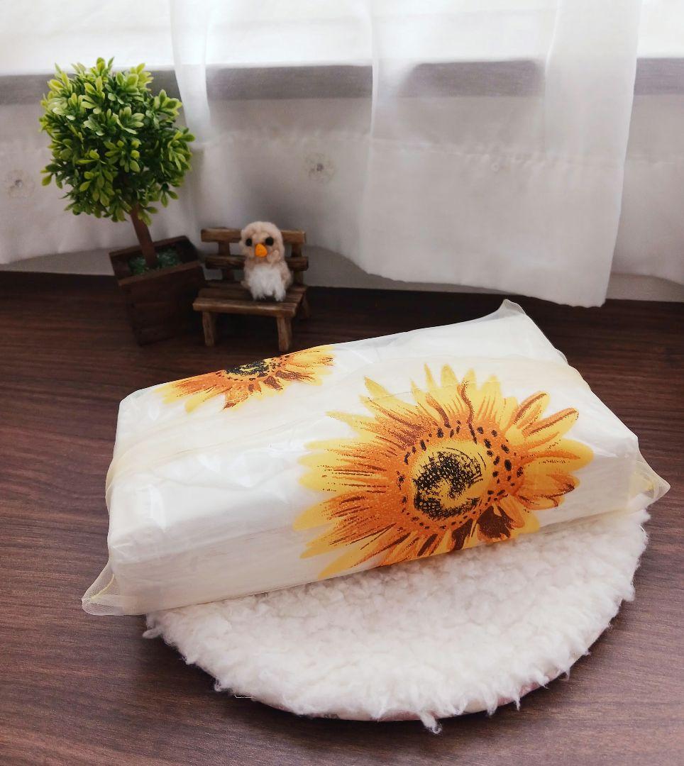 ひまわりのティッシュケース　２こセット
