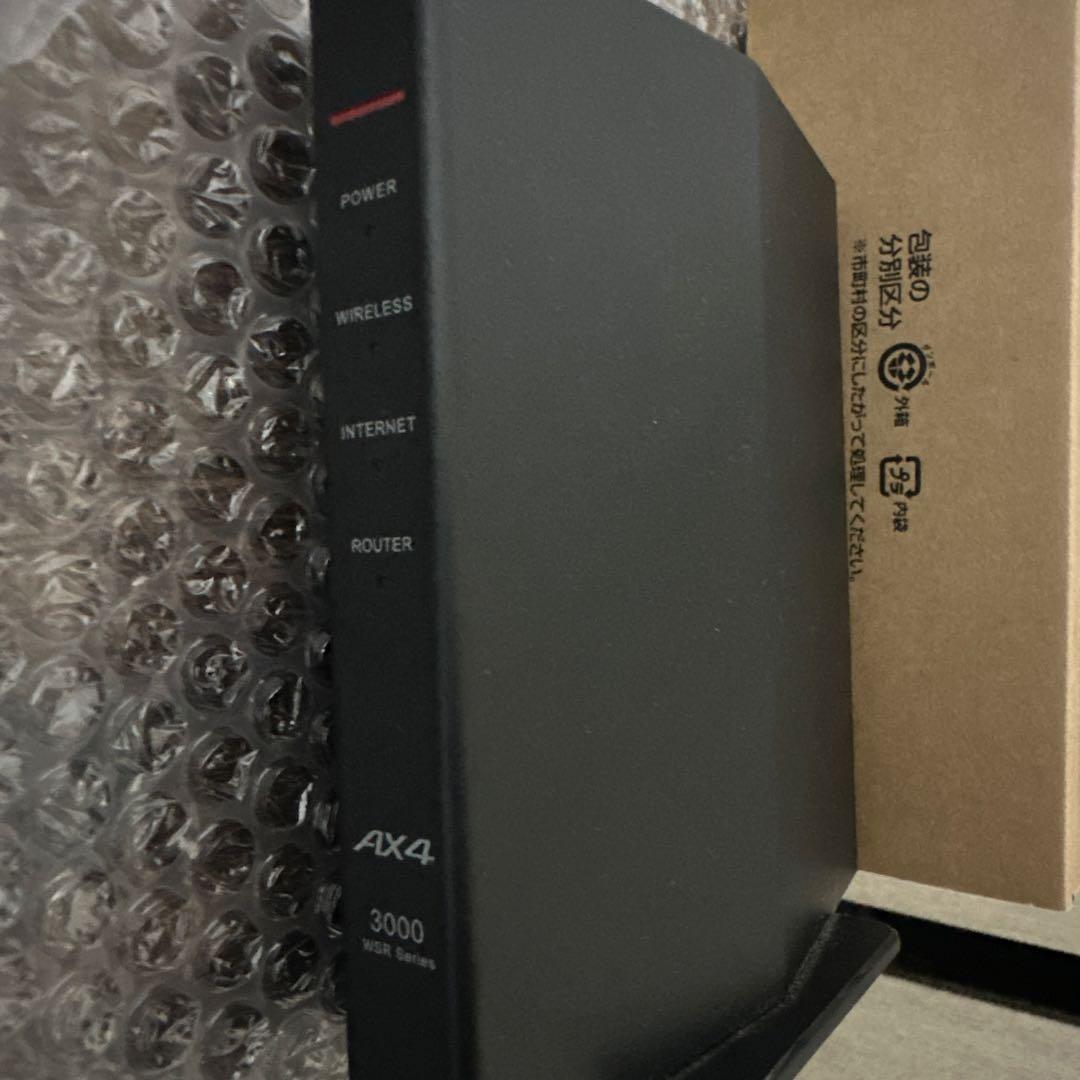 WI-FIルーター　バッファロー　WSR-3000AXP/NBK