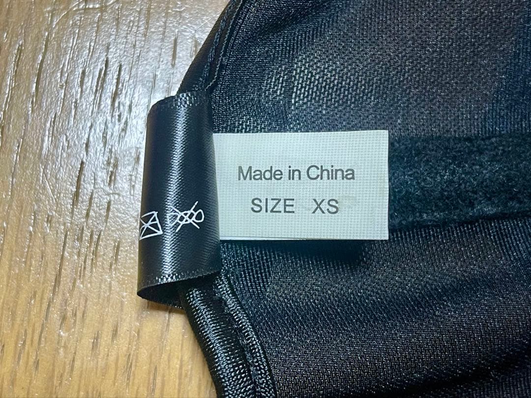ウエストシェイパー メッシュXS　ブラック　FAVOLINK　安井友梨