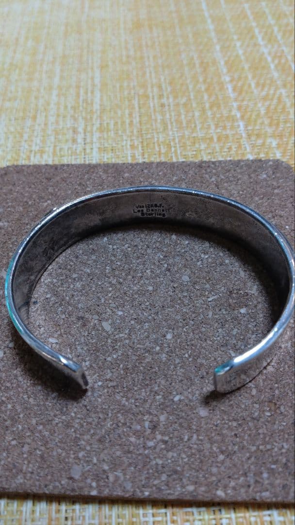 【美品】リー ベネット バングル Lee Bennett 12K金張り シルバー