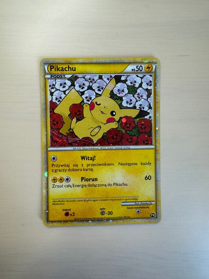 ポケモンカード　ピカチュウワールド(青)