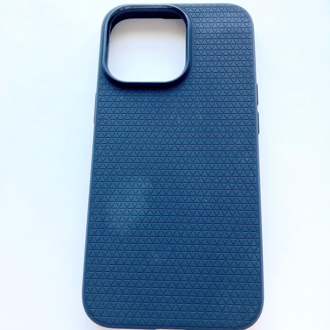 ✨ Spigen iPhone13Pro ケース　さらさら マットブラック