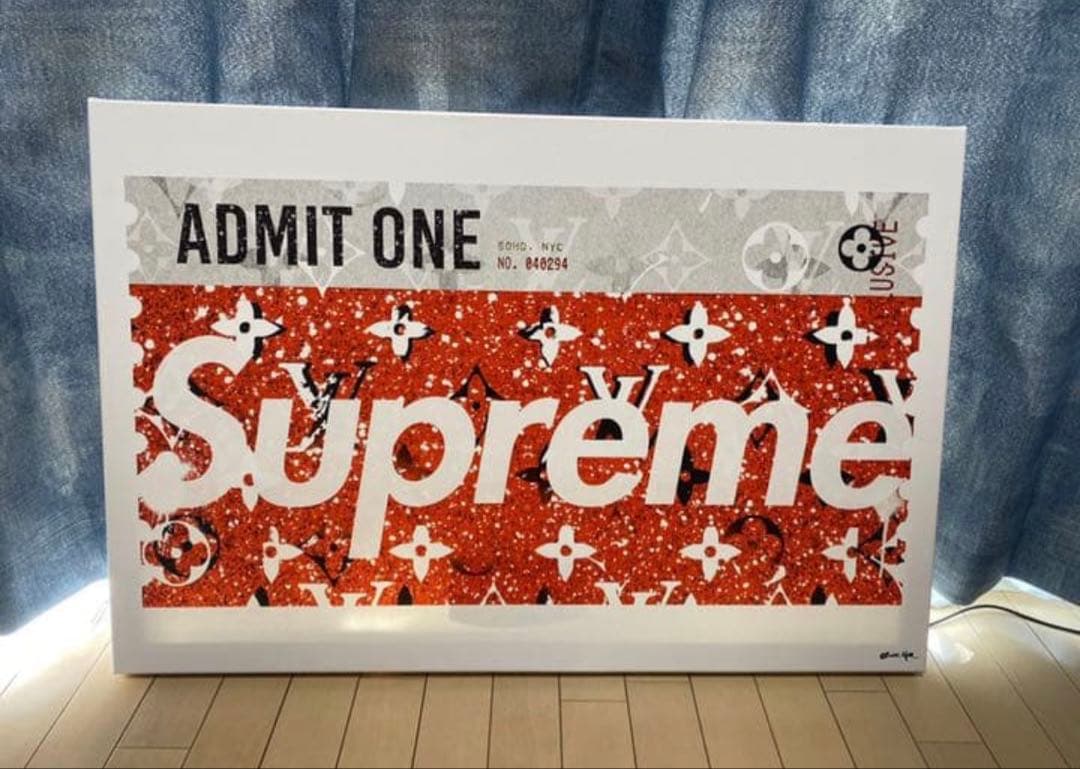 シュプリーム　supreme 絵画