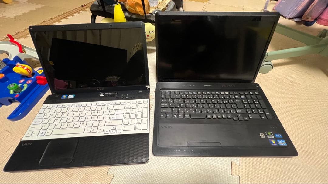ジャンク2台 i7 2630QM, ssd 256, Pentium B940