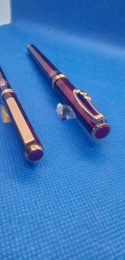 万年筆 レッド ベラージュ14金細字・シャーペン