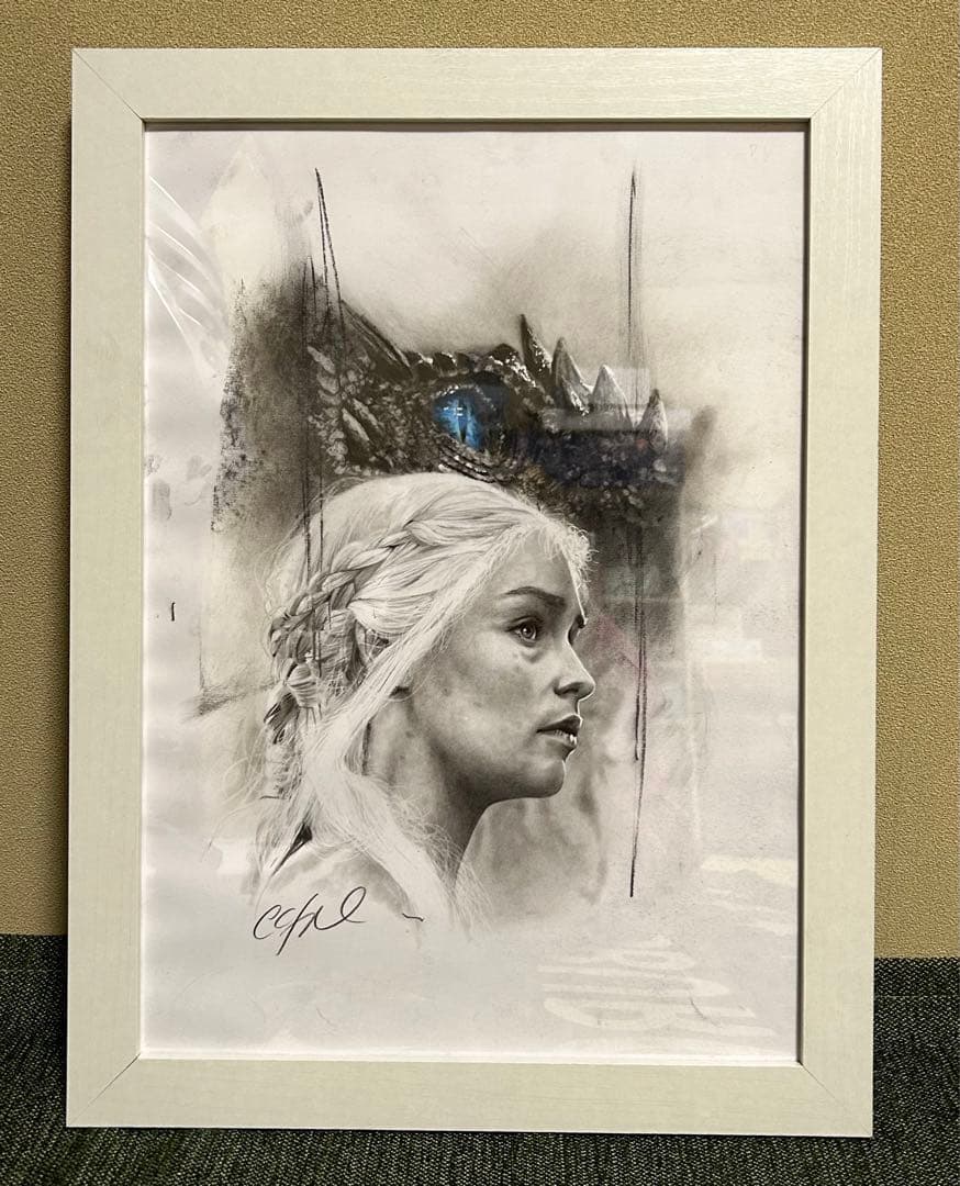 Game of Thrones アート 絵画 鉛筆画 ゲームオブスローンズ 原画