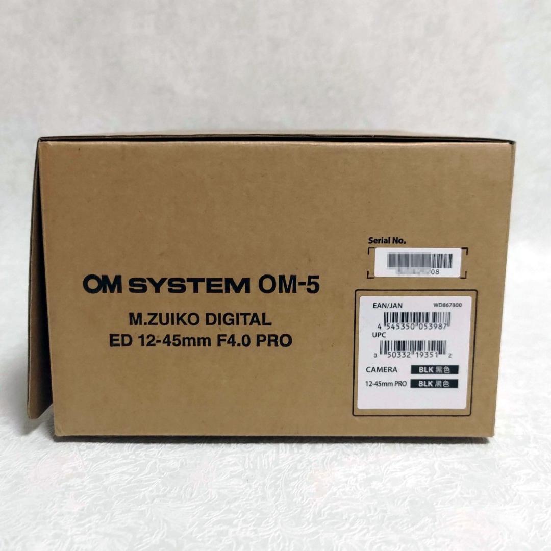 OM SYSTEM/オリンパス OM-5 ボディ Black