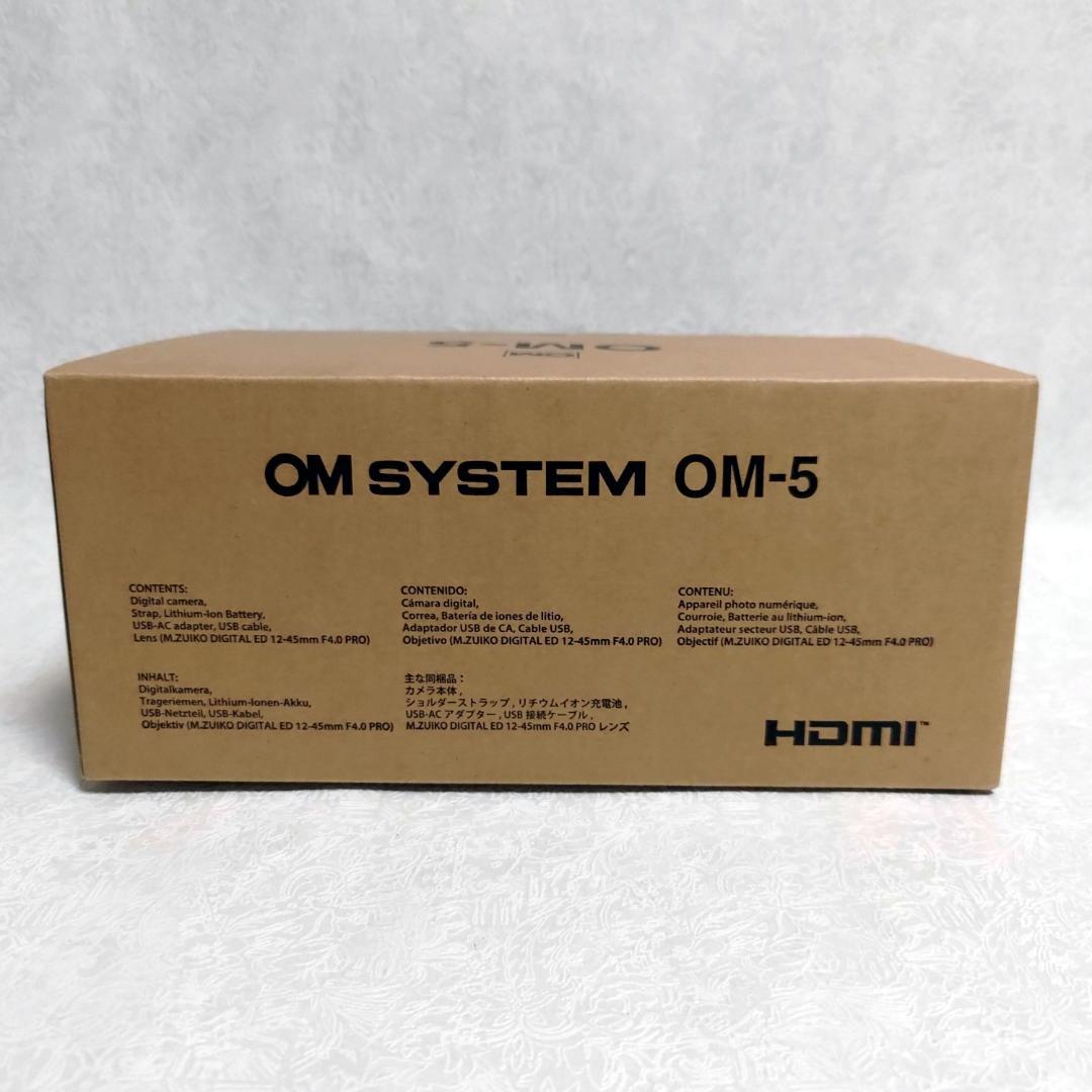 OM SYSTEM/オリンパス OM-5 ボディ Black