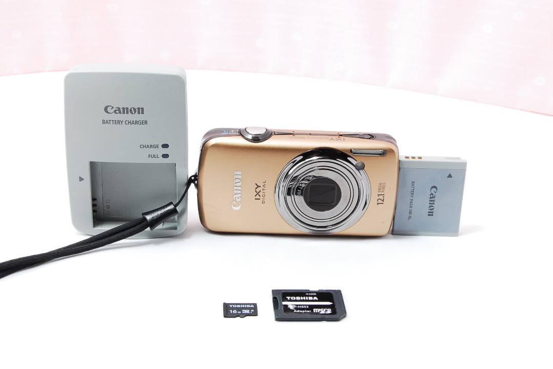 〓コンデジ〓CANON キャノン IXY DIGITAL 930 IS ブラウン