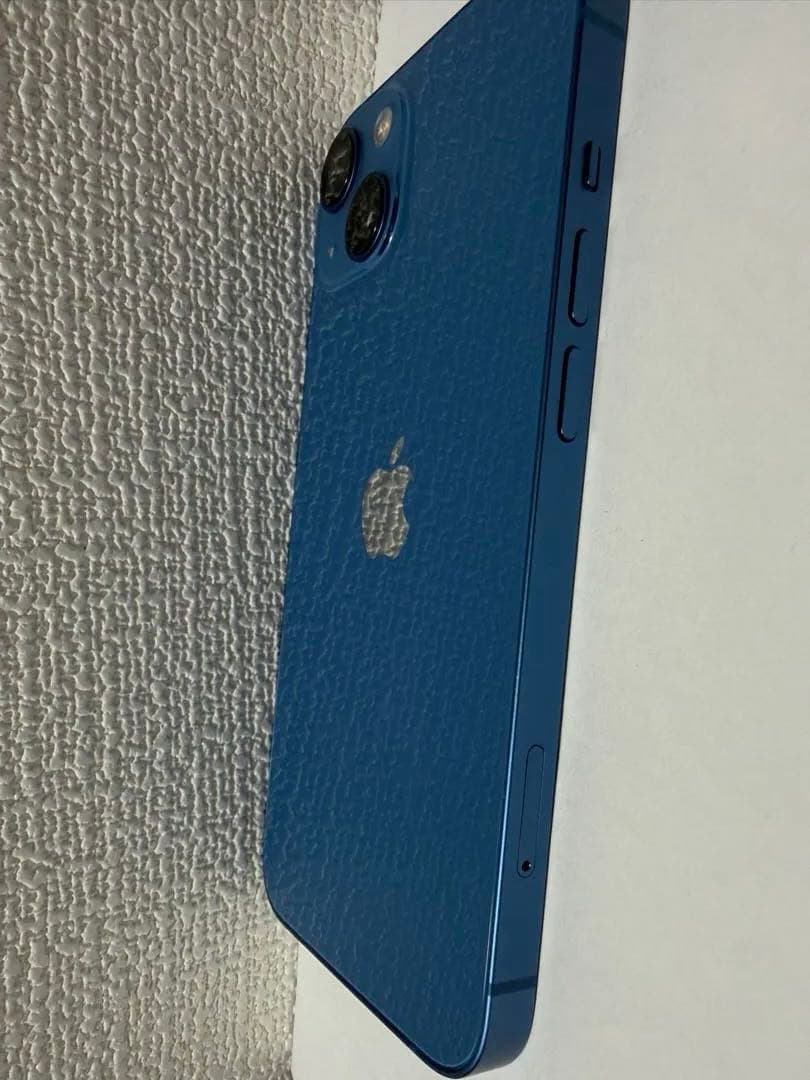 美品　iPhone13 256GB バッテリー交換済　ブルー