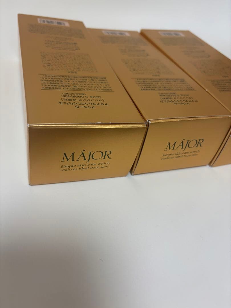 3/31まで出品MAJOR AQUA CLEANSING GEL 3個セット