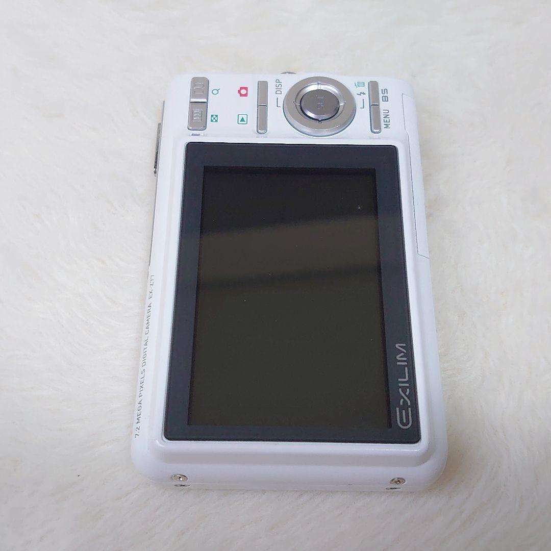 ✨美品✨CASIO EXILIM EX-Z77 ホワイト 動作品 デジカメ