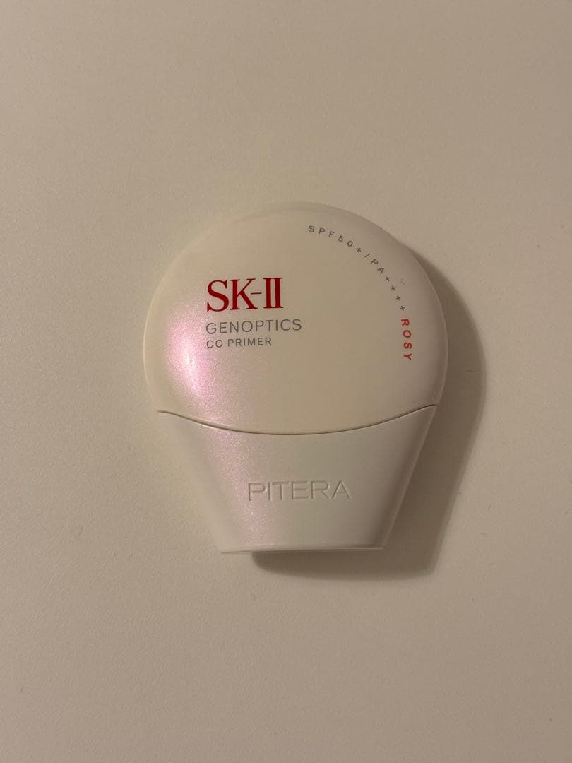 【ほぼ未使用】SK-II ジェノプティクス CC プライマー: ロージーピンク