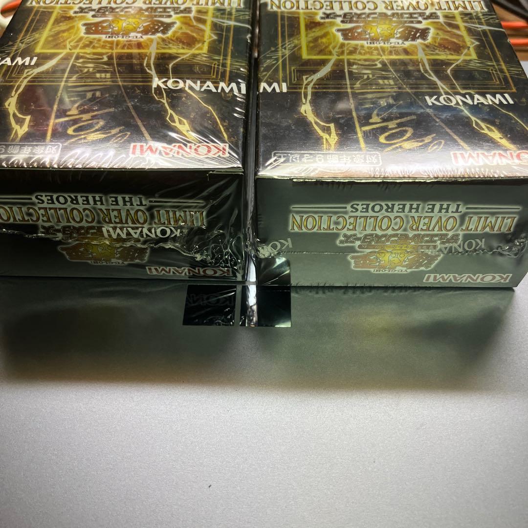 【遊戯王】LIMIT OVER COLLECTION HEROES 未開封×2
