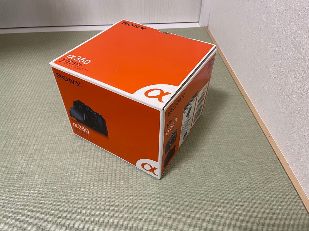 SONY α350 デジタル一眼レフカメラ 本体　レンズ付き　即日発送！