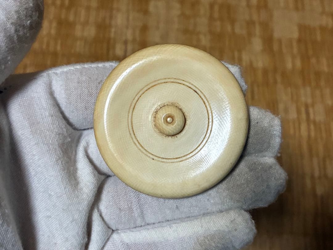 茶道具セット 金色と茶色 仕覆 茶入 箱入