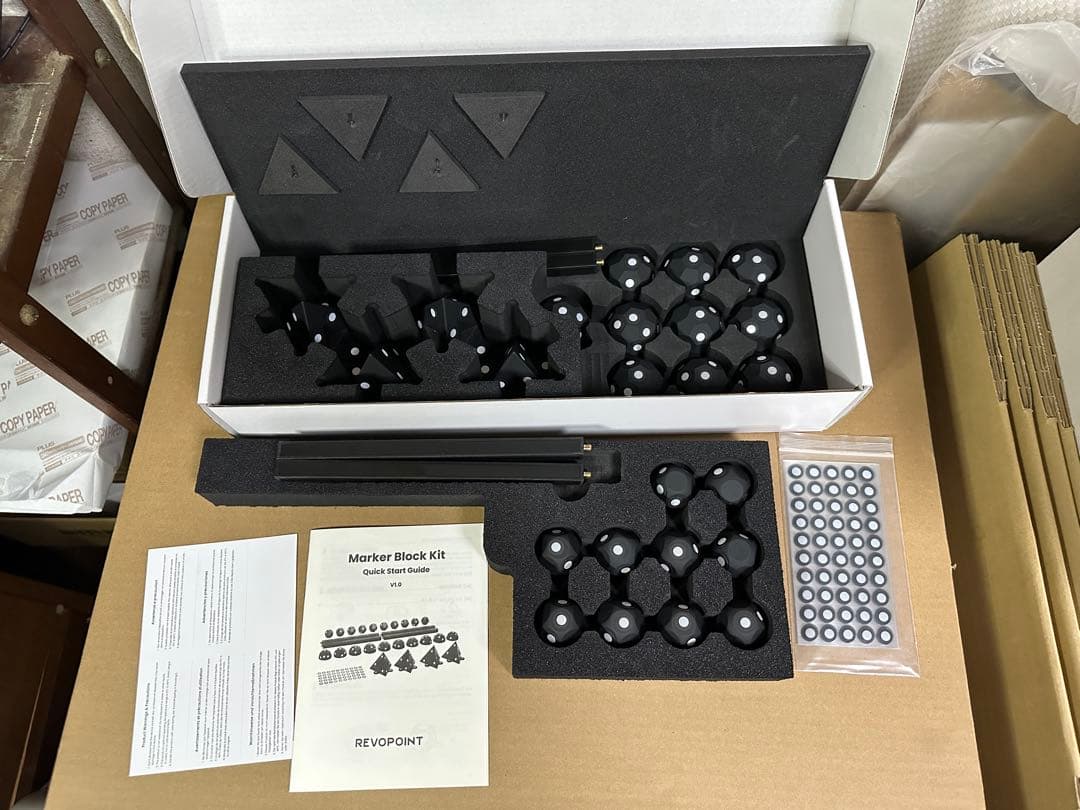 Revopoint MetroX 3Dスキャナー マーカーキット付の高級版