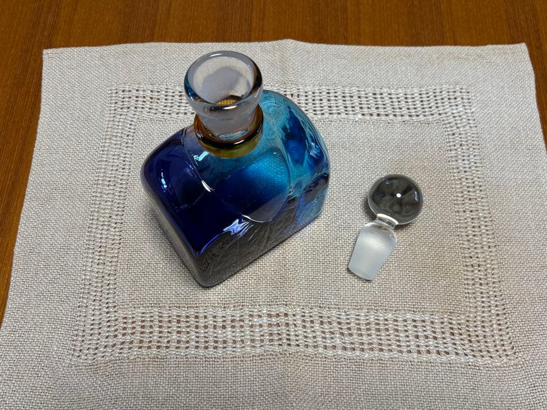 津軽びいどろ　デキャンタ　ガラス工芸品