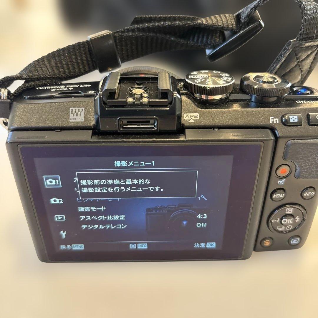 【美品】OLYMPUS PEN E-PL7 ミラーレス一眼 レンズセット