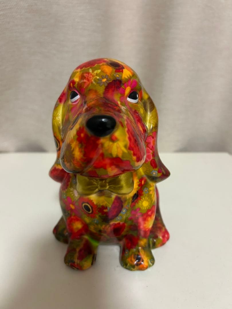 犬　ダックスフント　置物　dog 貯金箱　グッズ
