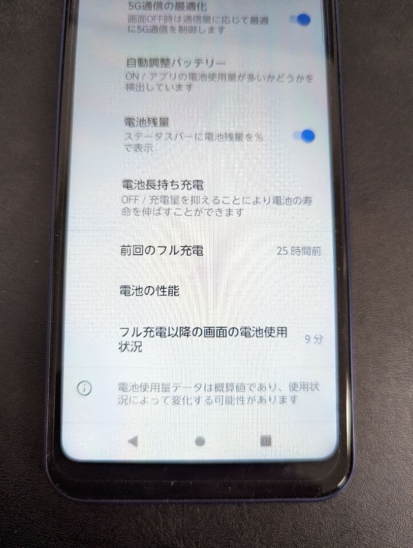 Arrows F51-B 64GB ネイビー SIMフリー