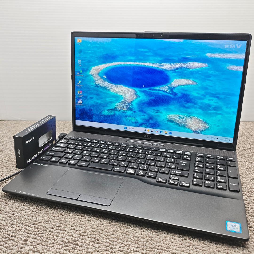 Windows11正式対応✨SSDより速いSSDでリカバリ 富士通ノートパソコン