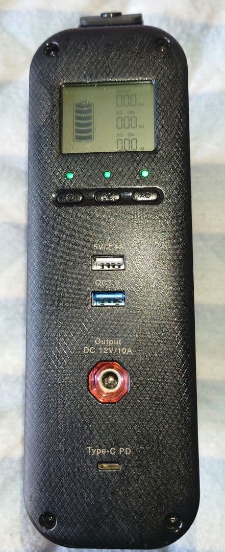 MY【ELECOM】コンパクトポータブルバッテリー　作動確認済み