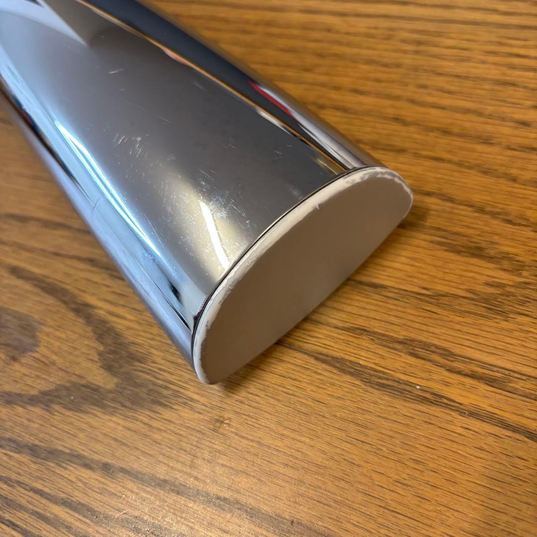 TOTO エアインシャワーヘッド　メッキ角型　シルバー