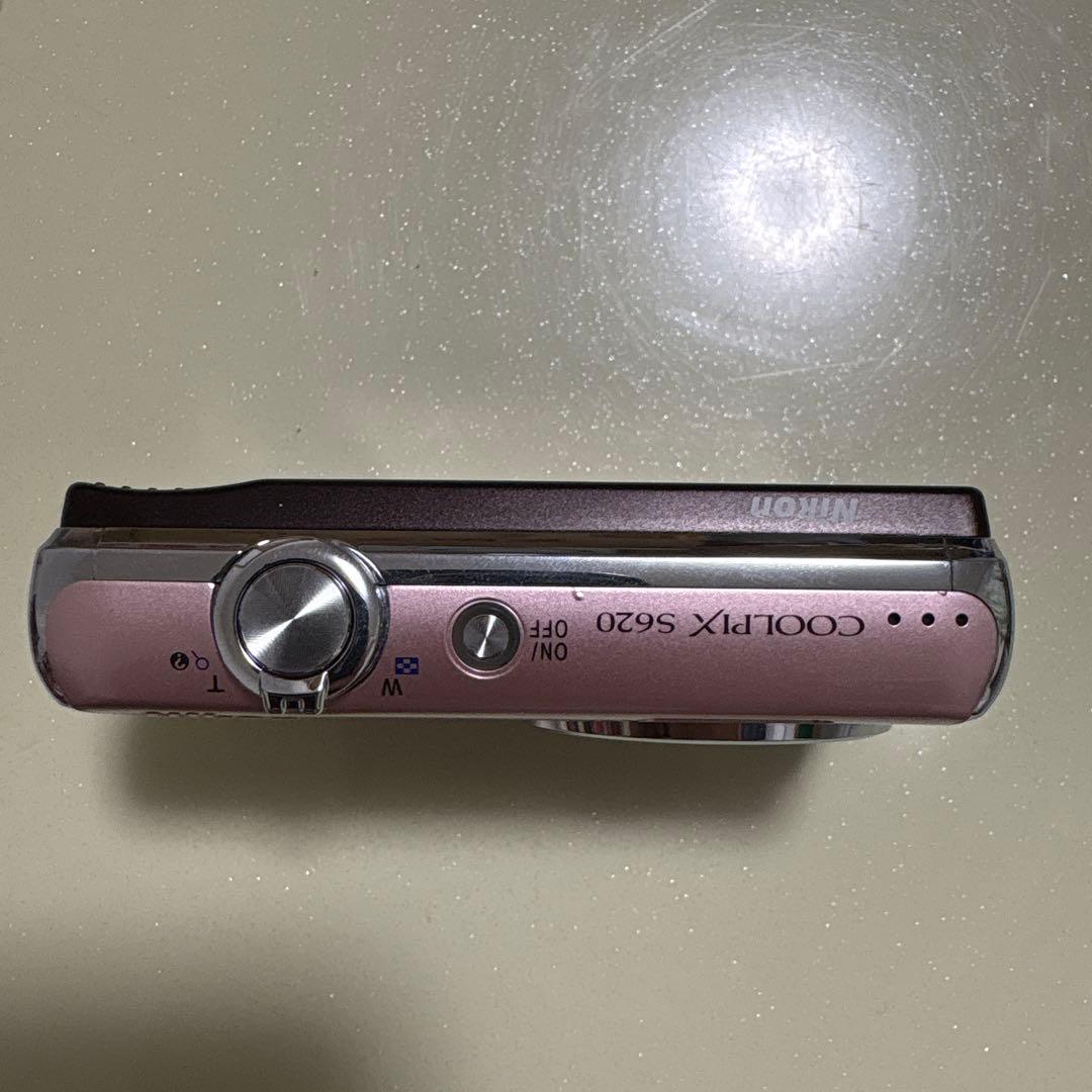 【動作確認済】Nikon COOLPIX S620ピンク Y2K Digicam