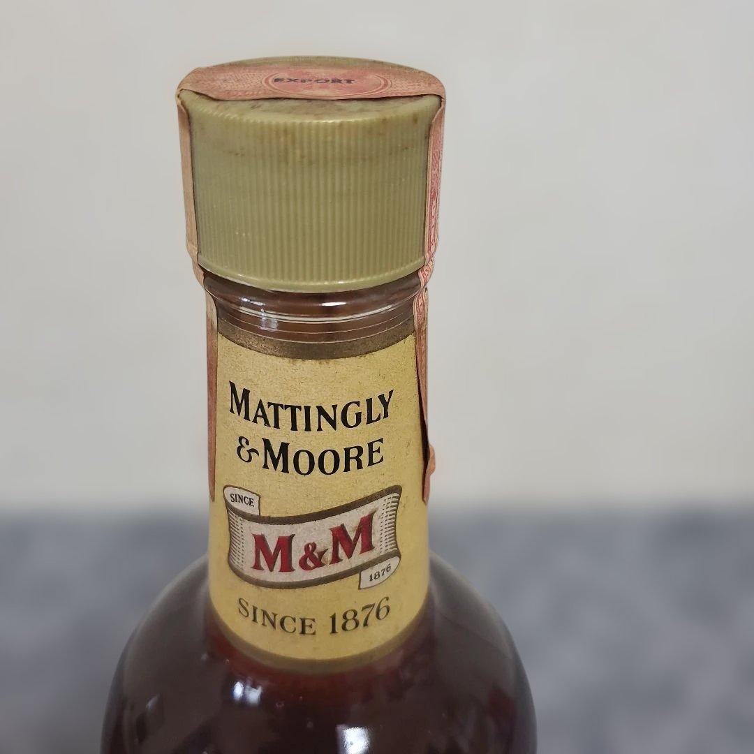 459☆未開封☆Crest 12☆Mattingly & Moore☆ウイスキー