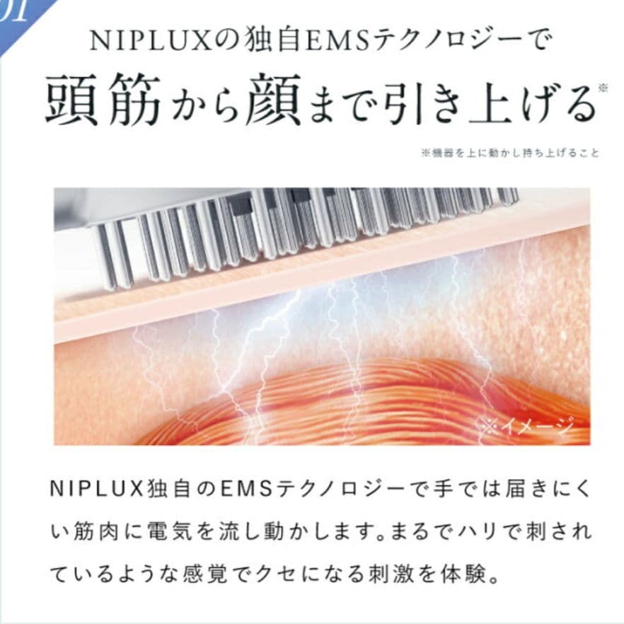 NIPLUX EMS LIFT BRUSH電気ブラシ