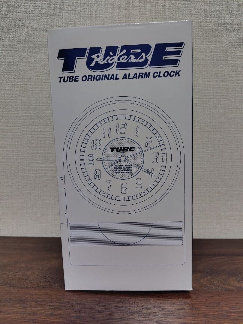 TUBE オリジナルアラームクロック ホワイト