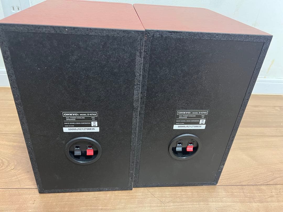 超美品ONKYO D-N7NX オーディオスピーカー　ペア