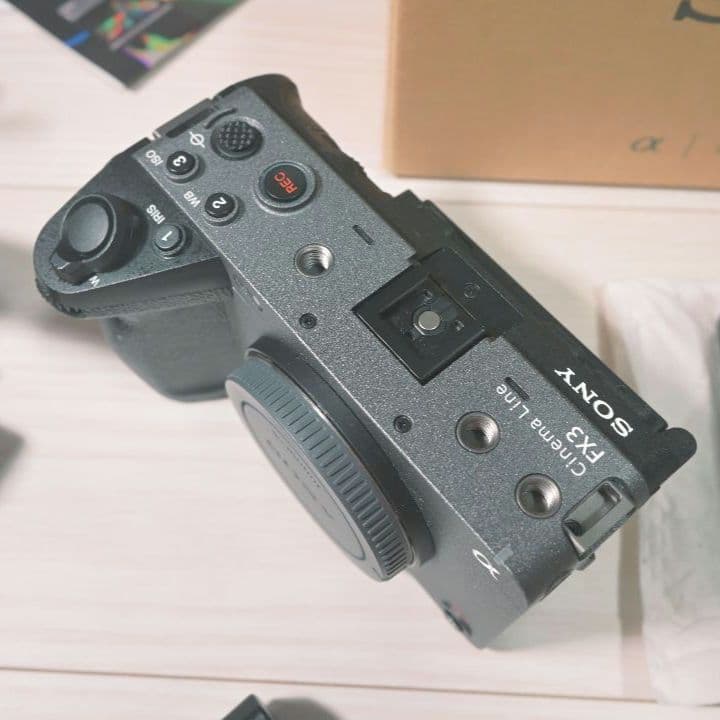 【新品同様】おまけ付き SONY Cinema Line FX3