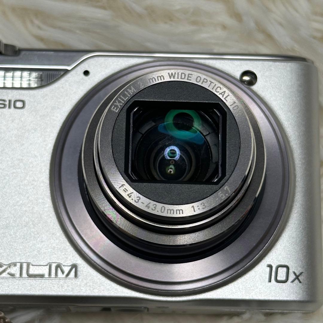 カシオ　CASIO EXILIM EX-H15 シルバー SD ケース付き