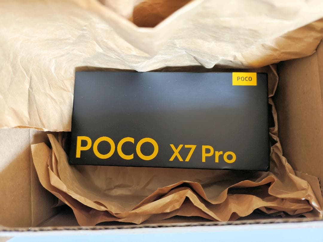 【美品】POCO X7 Pro 12GB/512GB イエロー グローバル版