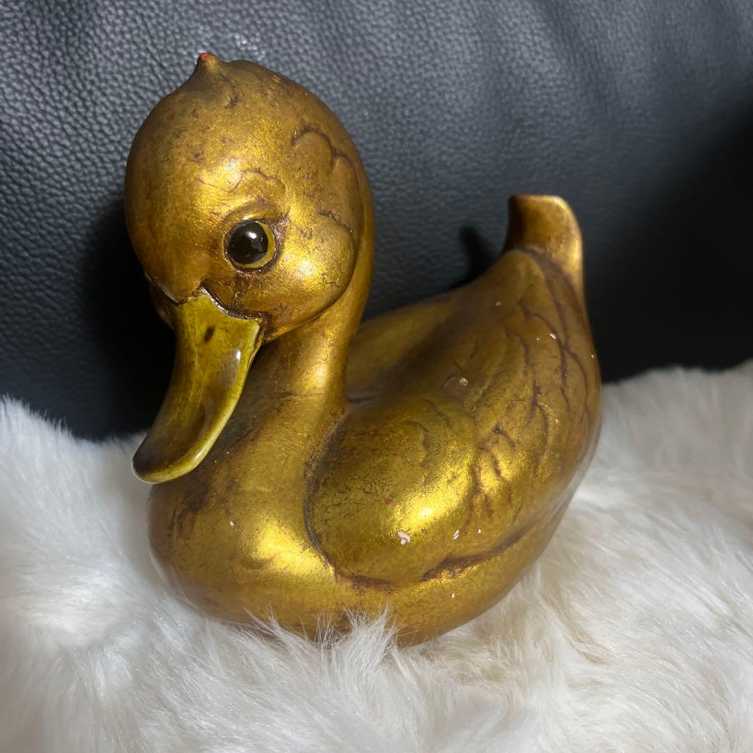 値下げアヒル　金属製サイン入り Anthony Freeman McFarlin