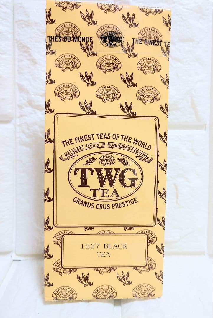 TWG　1837ブラックティー　フレンチアールグレイ　各50g　4個