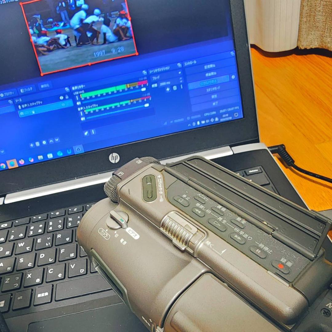 【動作確認済】SONY Hi8 高画質 ビデオカメラ AC アダプター セット