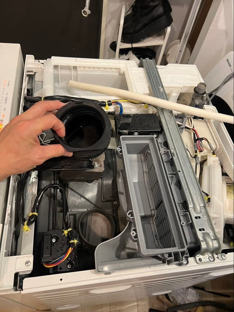 美品　分解清掃済み　パナソニック　右開き　NA-VG750R 2022年購入