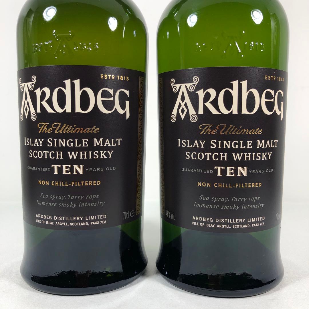Ardbeg アードベッグ Ten 10年 700ml 2本セット
