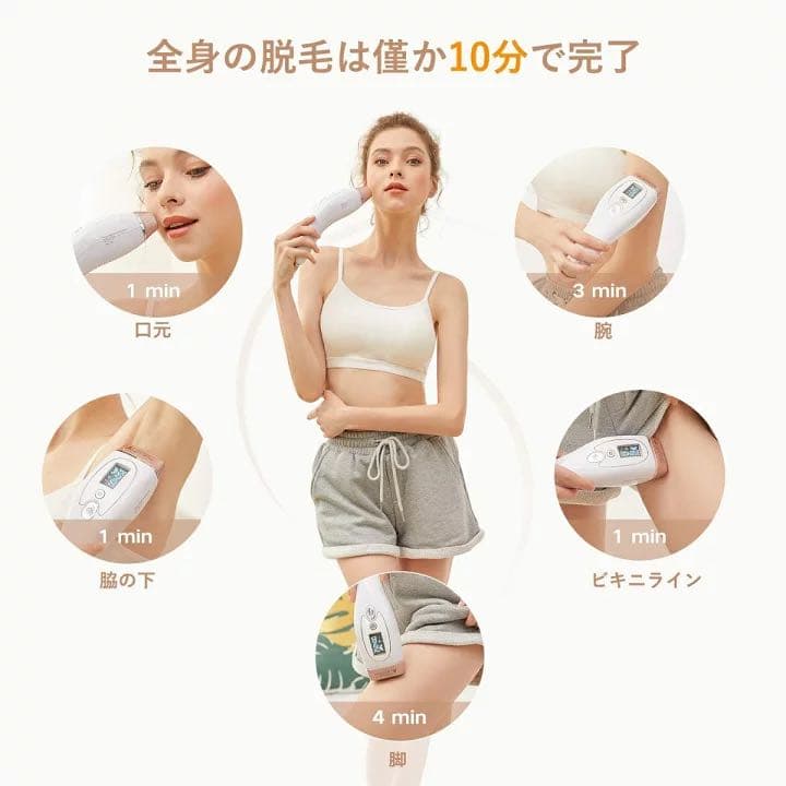 家庭用脱毛器　bosidin D-1126