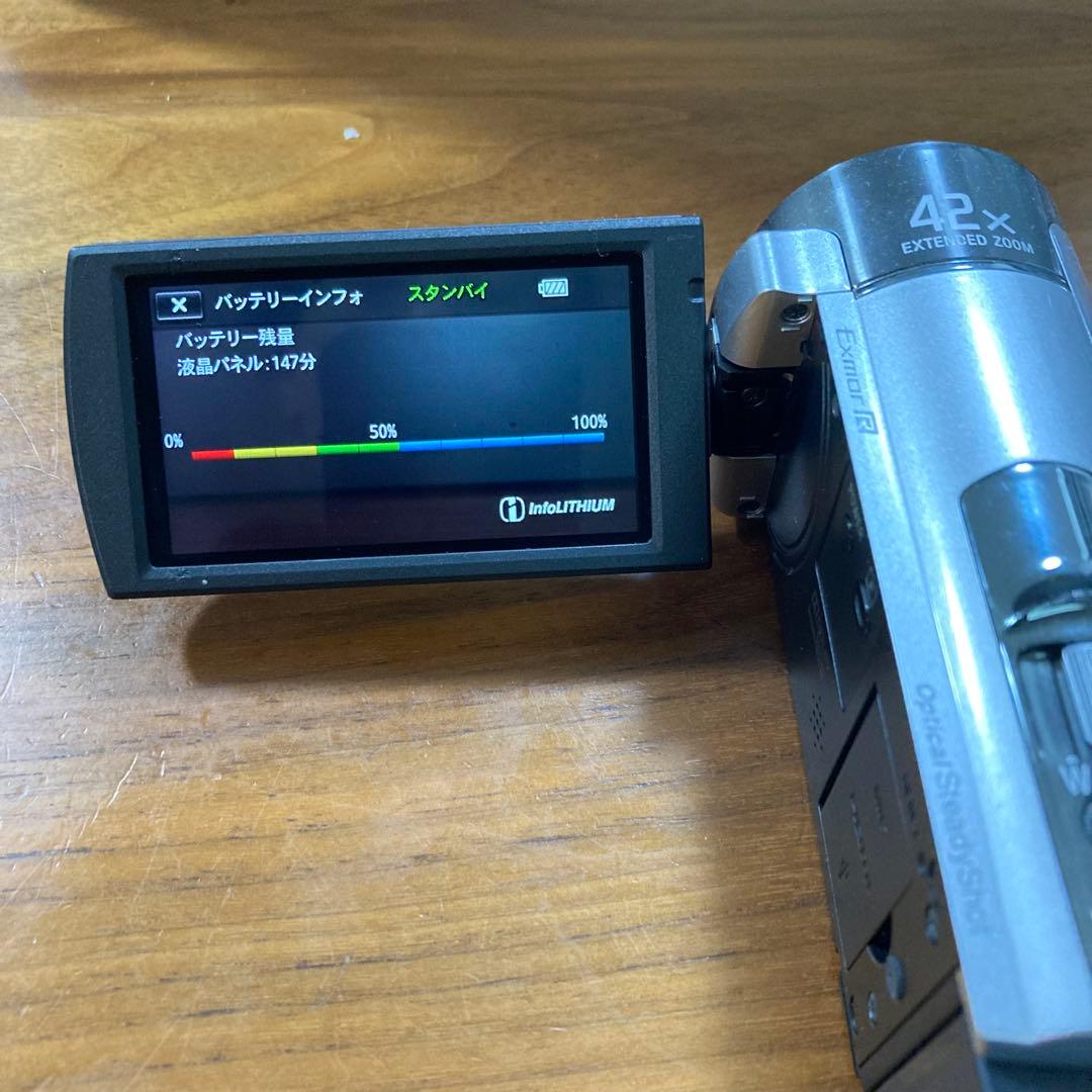 ソニー ハンディカム　HDR-CX180 フルHD画質（シルバー）