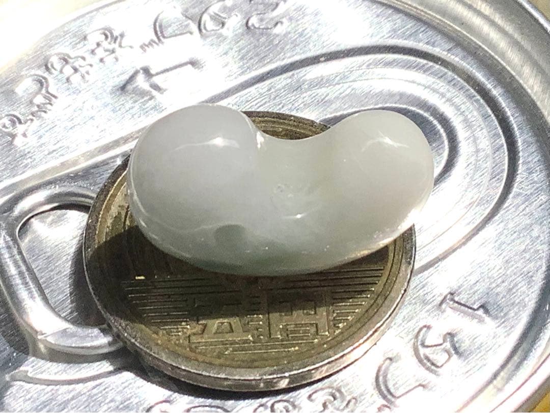 ⭕️代々伝わる神器の勾玉　糸魚川翡翠ジェダイト勾玉　外部鑑定ソーティング付‼️