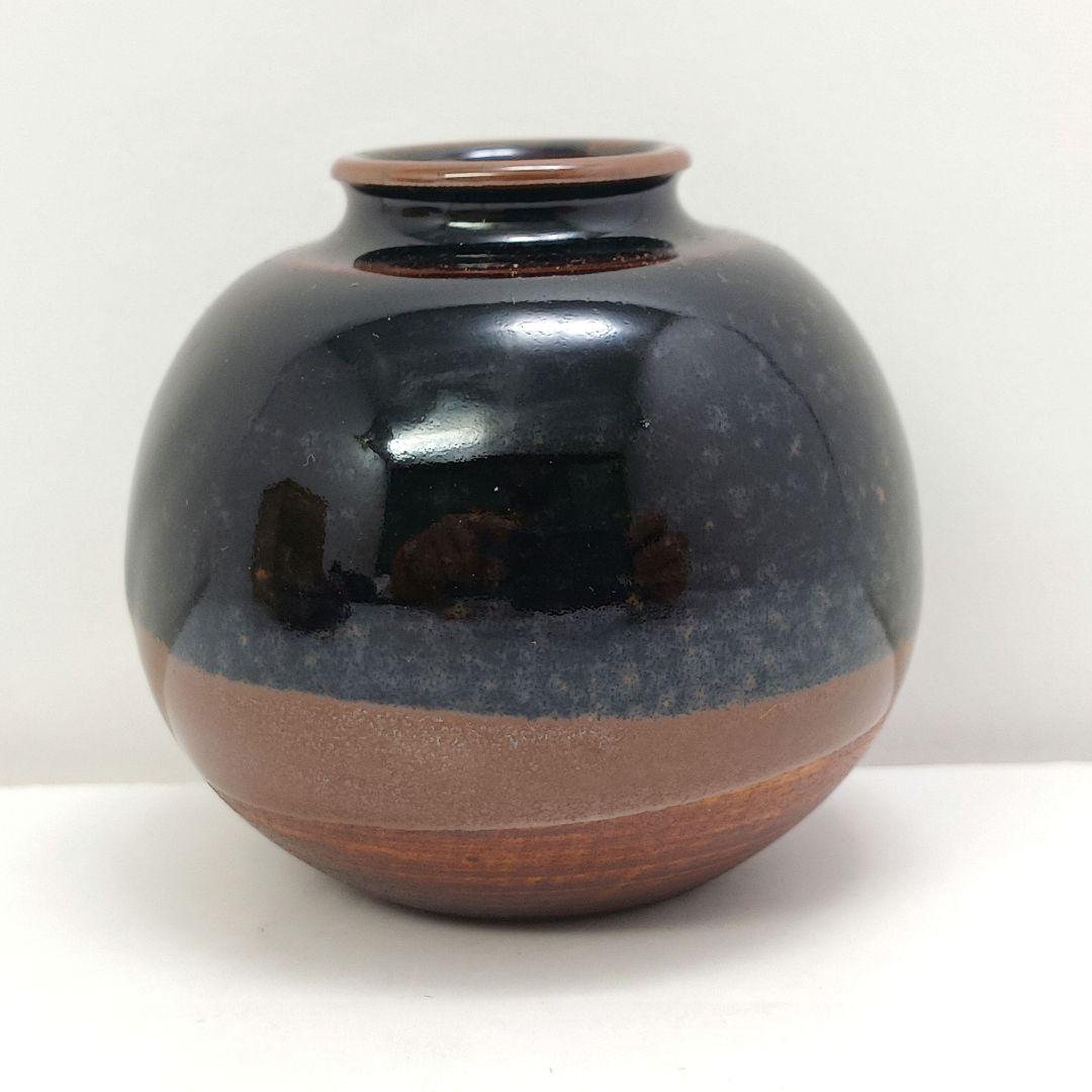 Y813-6 茶道具 古瀬戸 加藤唐三郎 文琳茶入 仕覆・共箱 未使用KKK