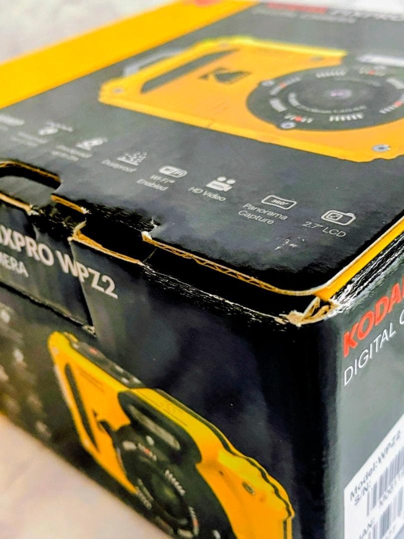 【付属品完備！】Kodak PIXPRO WPZ2 防水コンパクトデジタルカメラ