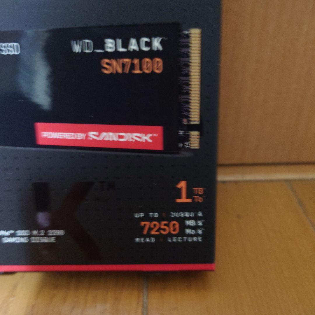 [新品未開封]WD_BLACK SN7100 M.2 2280 SSD 1TB