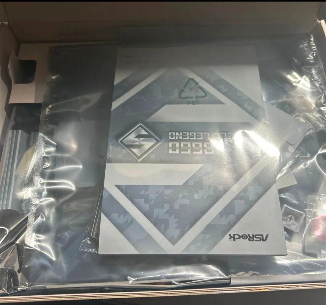 i5-14600KF+b660 steel legend+DDR4メモリ16GB