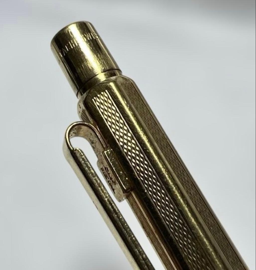 少々難あり、格安‼️CARAN D’ACHE エクリドール 金張りシャープペンシル