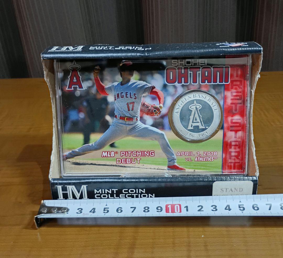大谷翔平 メジャー初登板記念シルバーカード フォトミント　2018枚限定